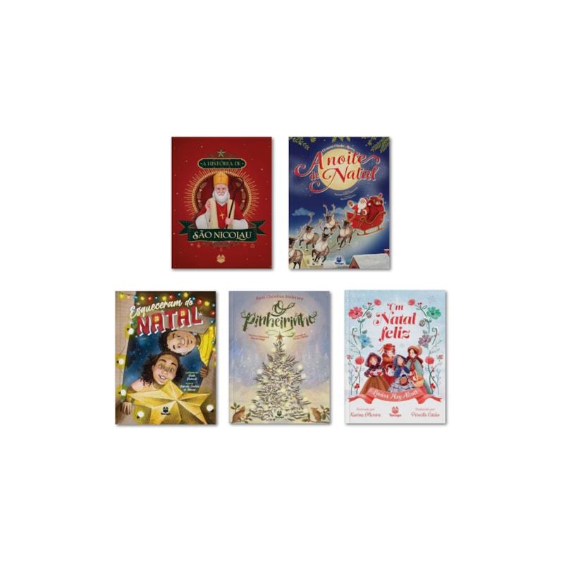 HISTÓRIAS DE NATAL PARA CRIANÇAS - 5 LIVROS