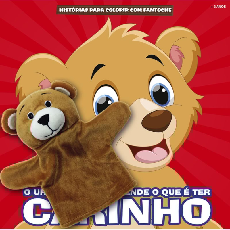 HISTÓRIAS PARA COLORIR COM FANTOCHE - URSO