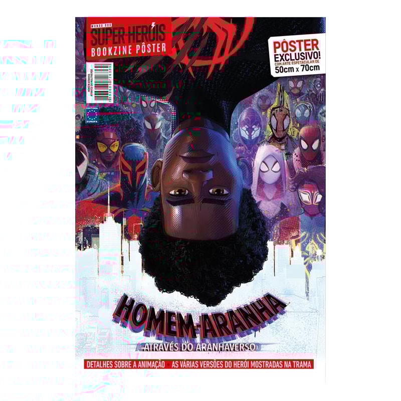 HOMEM-ARANHA: ATRAVÉS DO ARANHAVERSO - SUPERPÔSTER MUNDO DOS SUPER-HERÓIS