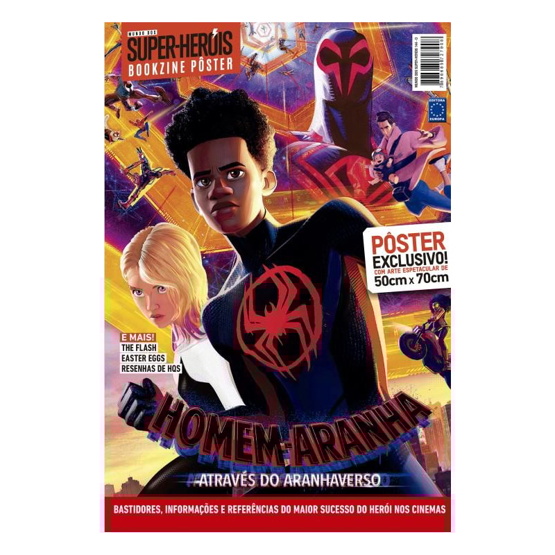 HOMEM-ARANHA ATRAVÉS DO ARANHAVERSO - SUPERPÔSTER MUNDO DOS SUPER-HERÓIS