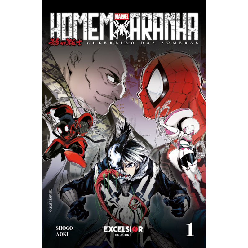 HOMEM-ARANHA: GUERREIRO DAS SOMBRAS - MANGÁ