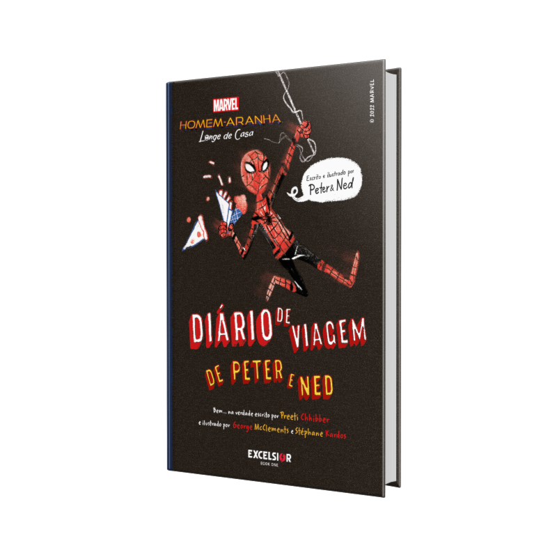 Homem-aranha: longe de casa - diário de viagem de peter e ned
