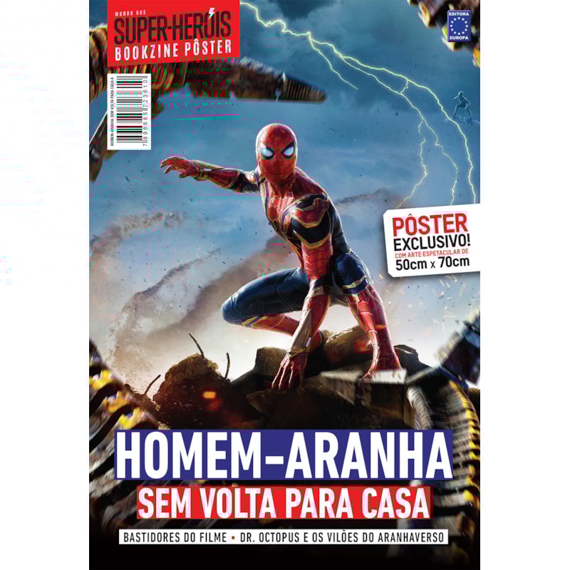 HOMEM-ARANHA - SEM VOLTA PARA CASA - ARTE A - SUPERPÔSTER MUNDO DOS SUPER-HERÓIS