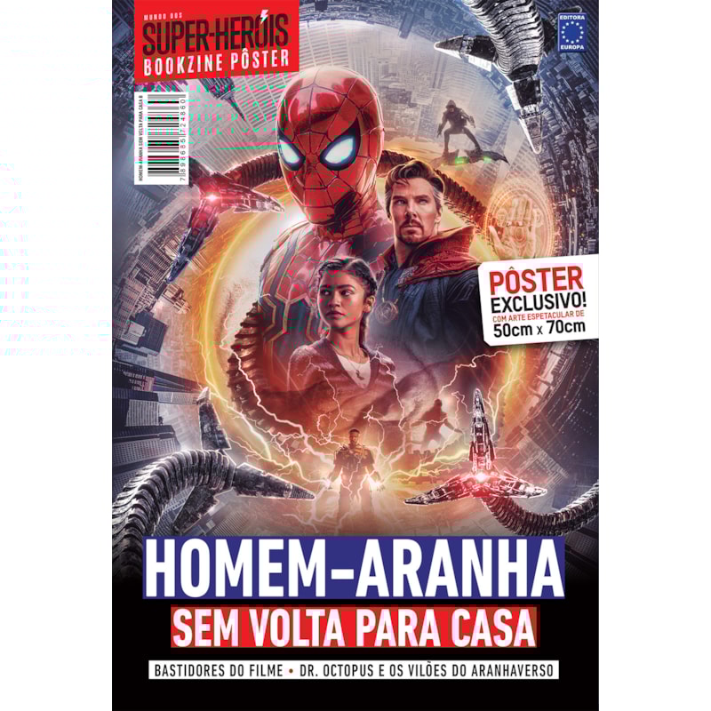 HOMEM-ARANHA - SEM VOLTA PARA CASA - ARTE B - SUPERPÔSTER MUNDO DOS SUPER-HERÓIS