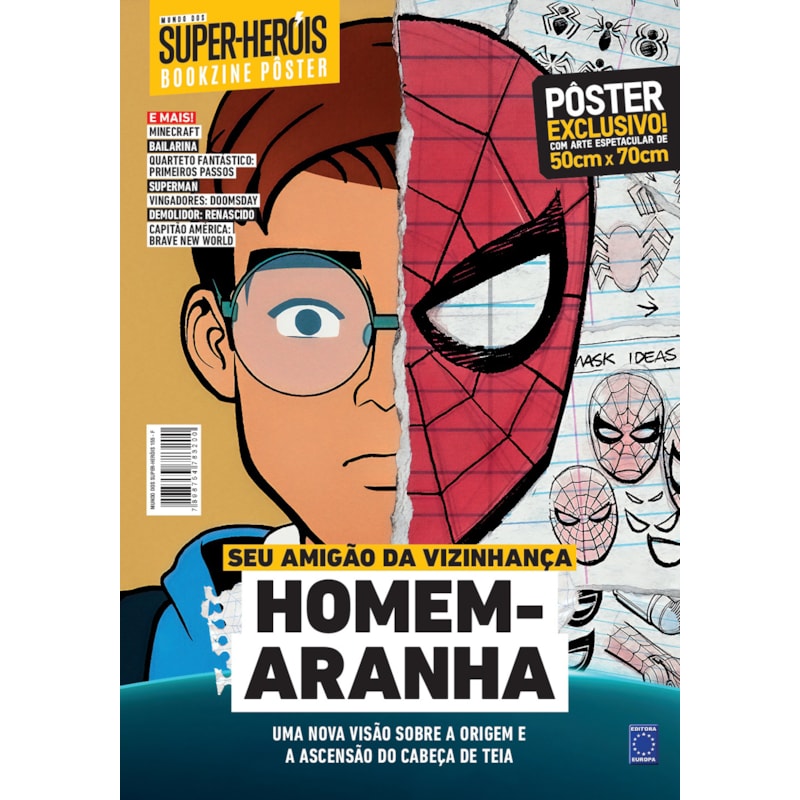 HOMEM-ARANHA - SEU AMIGO DA VIZINHANÇA - SUPERPÔSTER MUNDO DOS SUPER-HERÓIS