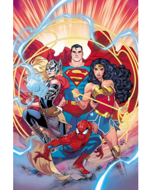 Homem-aranha/superman - capa variante 02