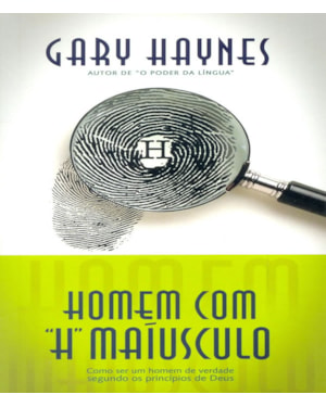 HOMEM COM H MAÍSCULO
