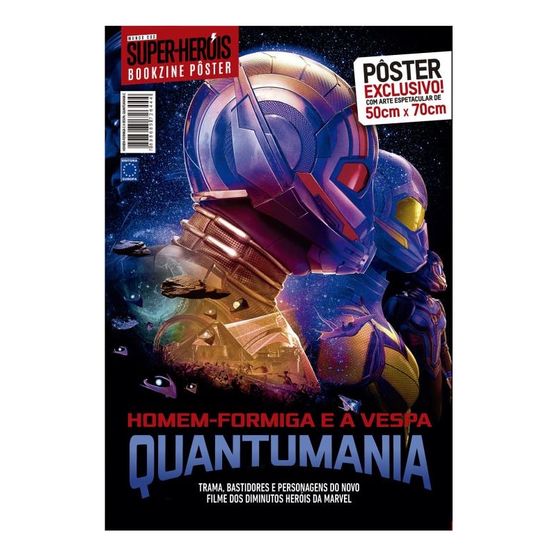 HOMEM-FORMIGA E A VESPA: QUANTUMANIA ARTE C - SUPERPÔSTER MUNDO DOS SUPER-HERÓIS