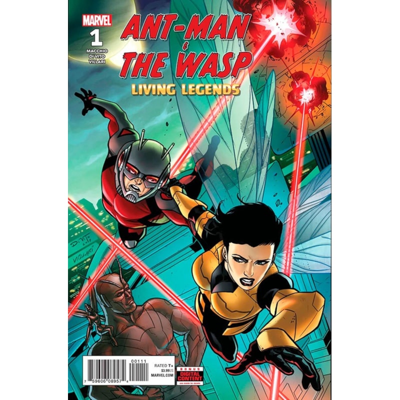 Homem-formiga e vespa: lendas vivas