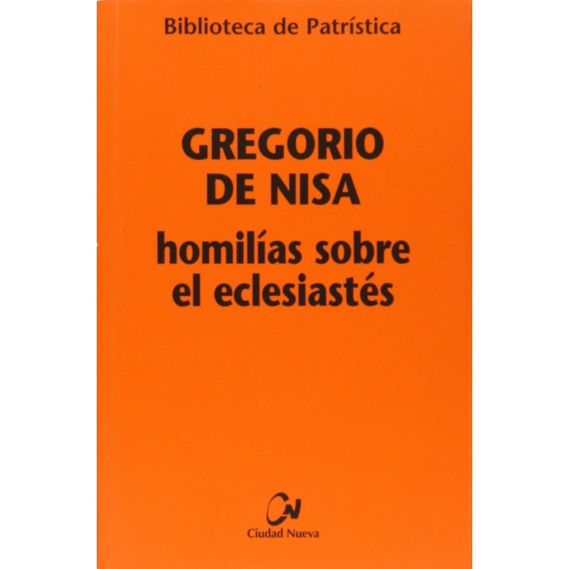 HOMILÍAS SOBRE EL ECLESIASTÉS