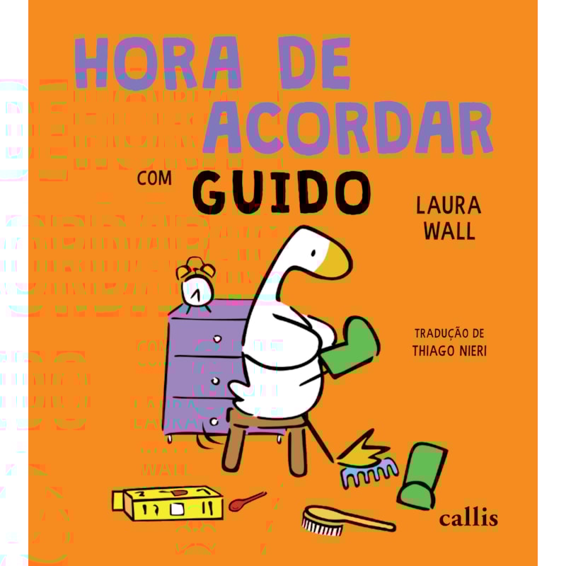 HORA DE ACORDAR COM GUIDO - CAPA ALMOFADADA