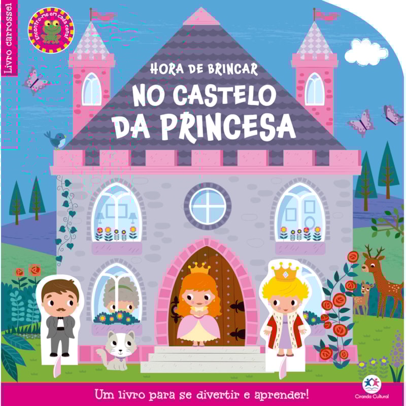 HORA DE BRINCAR NO CASTELO DA PRINCESA: UM LIVRO PARA SE DIVERTIR E APRENDER!