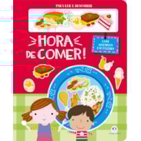 HORA DE COMER! - COM ADESIVOS EM FELTRO