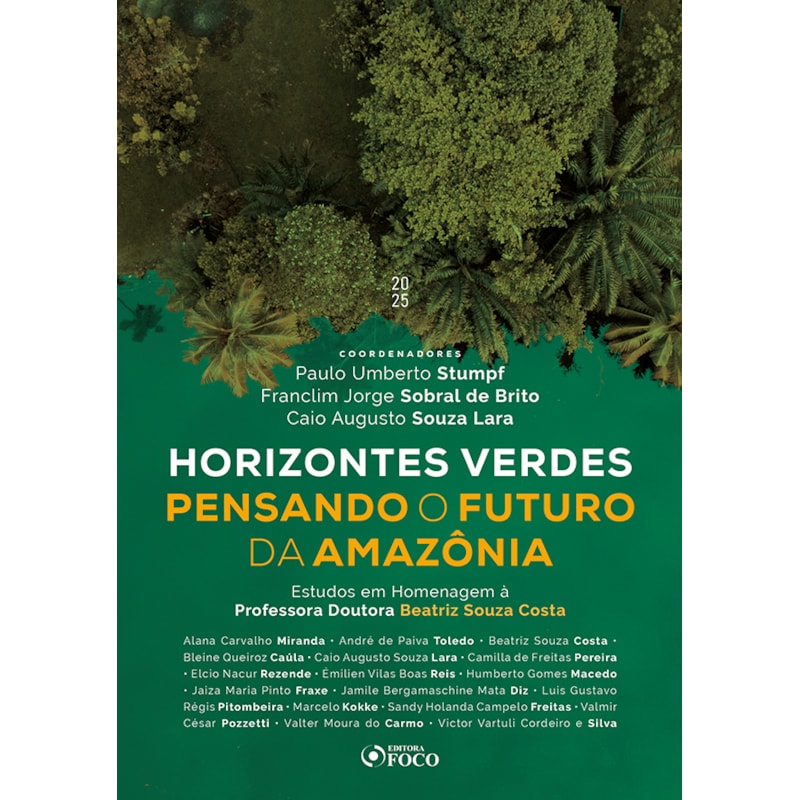 HORIZONTES VERDES PENSANDO O FUTURO DA AMAZÔNIA - 1ª ED - 2025: ESTUDOS EM HOMENAGEM À PROFESSORA DOUTORA BEATRIZ SOUZA COSTA