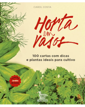 HORTA EM VASOS