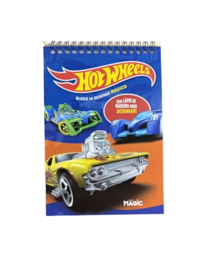 HOT WHEELS - BLOCO DE DESENHO MÁGICO
