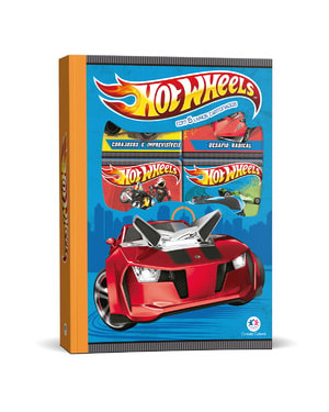 HOT WHEELS - BOX 6 MINILIVROS: COM 6 LIVROS CARTONADOS