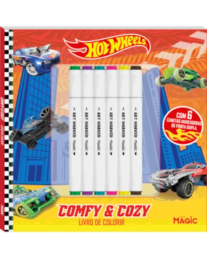 HOT WHEELS - COMFY AND COZY - PARA COLORIR