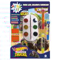 HOT WHEELS - LER, COLORIR E BRINCAR