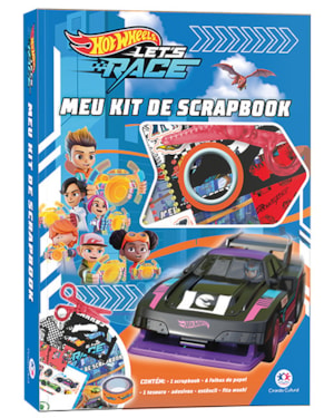HOT WHEELS - MEU KIT DE SCRAPBOOK