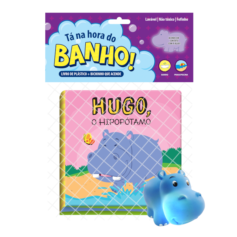 HUGO, O HIPOPÓTAMO: TÁ NA HORA DO BANHO