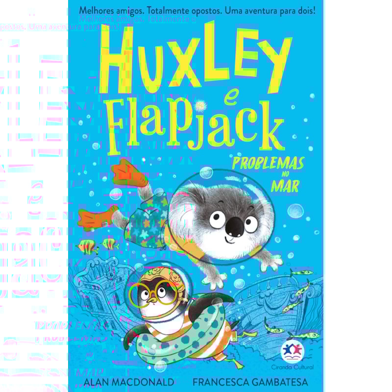 HUXLEY E FLAPJACK - PROBLEMAS NO MAR