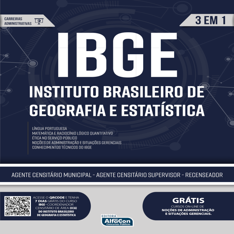 IBGE 3 EM 1