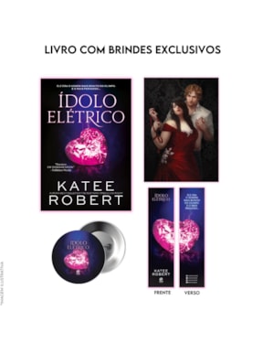 ÍDOLO ELÉTRICO + PÔSTER + BOTTON + MARCA-PÁGINA: LIVRO II DA SÉRIE DARK OLYMPUS