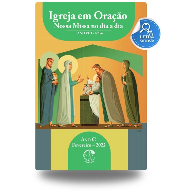 IGREJA EM ORACAO DE FEVEREIRO - 2022 - LETRA GRANDE