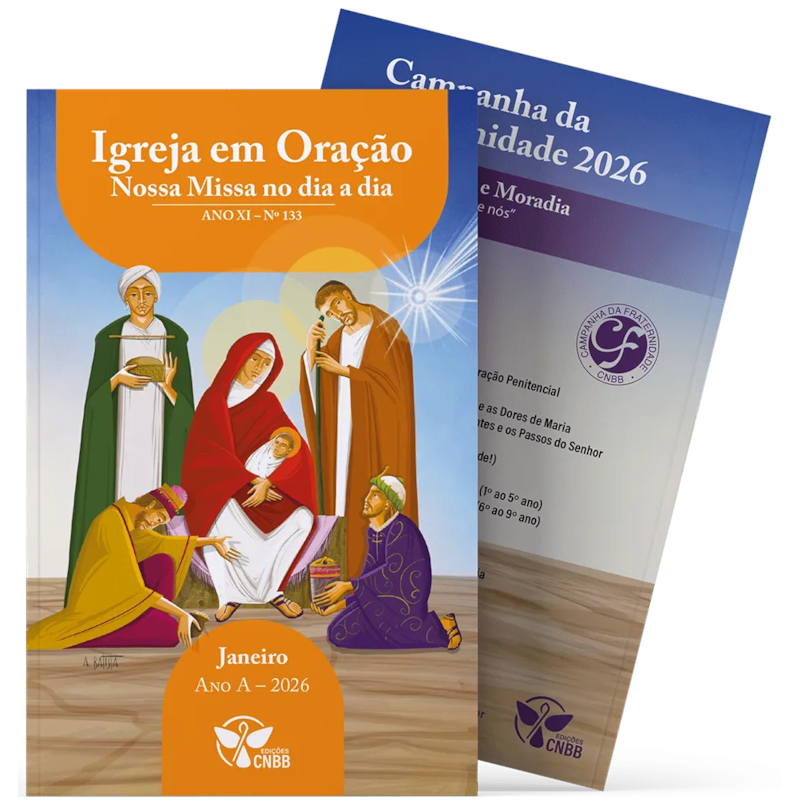 Igreja em oracao de janeiro - 2026: nossa missa no dia a dia