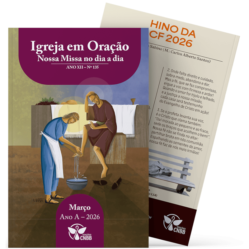 Igreja em oracao de março - 2026: nossa missa no dia a dia