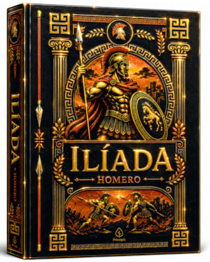 ILÍADA - EDIÇÃO SUPREME CAPA DURA COM ALTO RELEVO