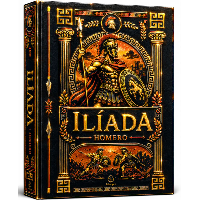 ILÍADA - EDIÇÃO SUPREME CAPA DURA COM ALTO RELEVO