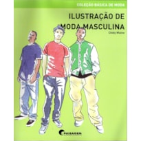Ilustração de moda masculina