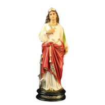 IMAGEM AC PD06 30CM SANTA FILOMENA RESINA DURATA DC