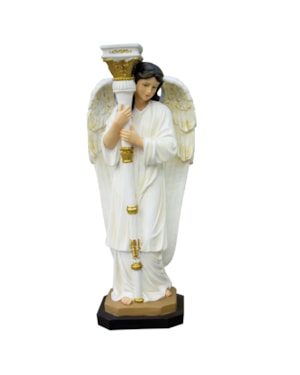 IMAGEM ANJO CANDELABRO 80CM DE ALTURA LADO ESQUERDO