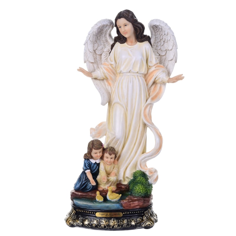 IMAGEM ANJO DA GUARDA 40CM DE ALTURA