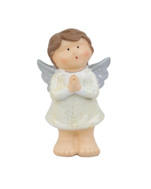 IMAGEM ANJO ORANDO 14CM DE ALTURA