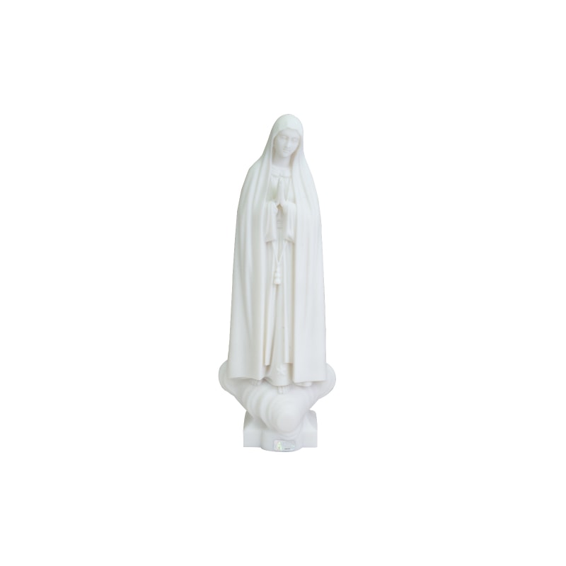 IMAGEM CENTENÁRIO DE NOSSA SENHORA DE FÁTIMA 30 CM