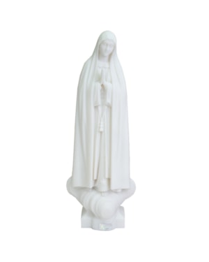 IMAGEM CENTENÁRIO DE NOSSA SENHORA DE FÁTIMA 30 CM