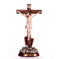 IMAGEM DI JESUS CRUCIFICADO 20CM DE ALTURA