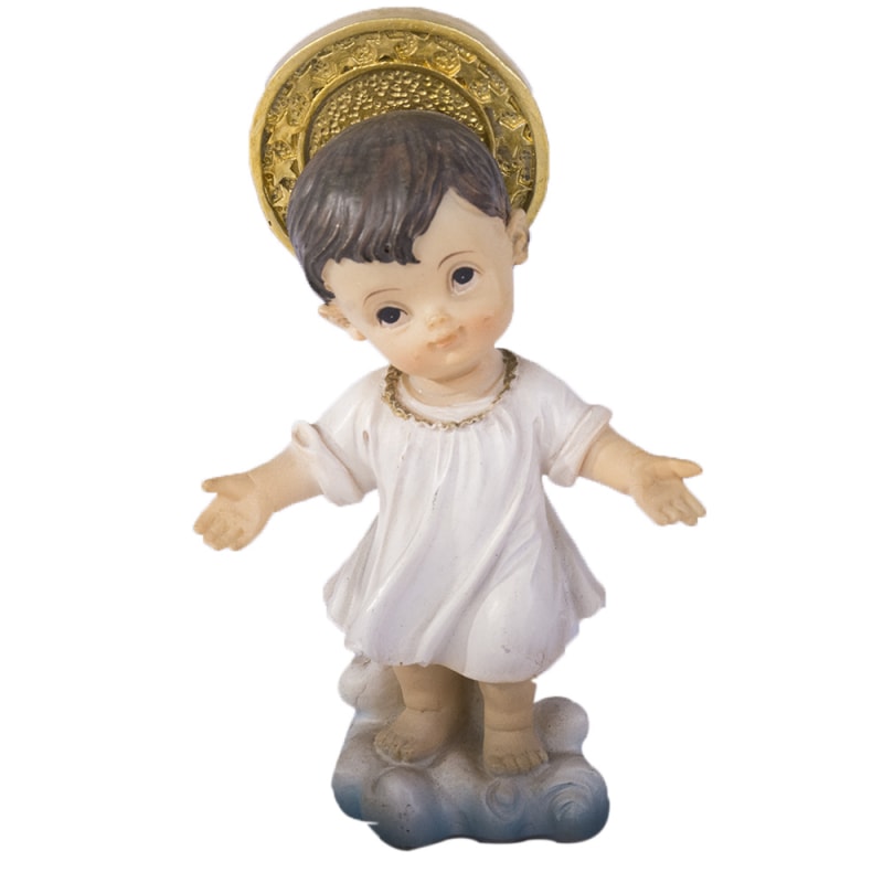 IMAGEM DIVINO MENINO JESUS 10CM DE ALTURA INFANTIL