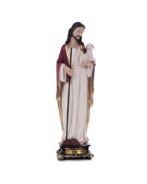 IMAGEM JESUS BOM PASTOR 30CM DE ALTURA