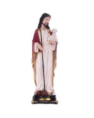 IMAGEM JESUS BOM PASTOR 40CM DE ALTURA