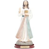 IMAGEM JESUS MISERICORDIOSO 10CM DE ALTURA