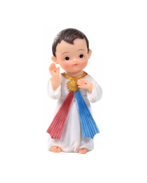 IMAGEM JESUS MISERICORDIOSO 10CM DE ALTURA INFANTIL