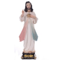 IMAGEM JESUS MISERICORDIOSO 30CM DE ALTURA