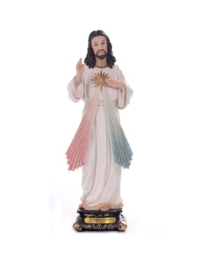 IMAGEM JESUS MISERICORDIOSO 30CM DE ALTURA