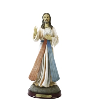 IMAGEM JESUS MISERICORDIOSO 40CM DE ALTURA
