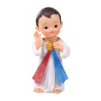 IMAGEM JESUS MISERICORDIOSO INFANTIL 10CM DE ALTURA